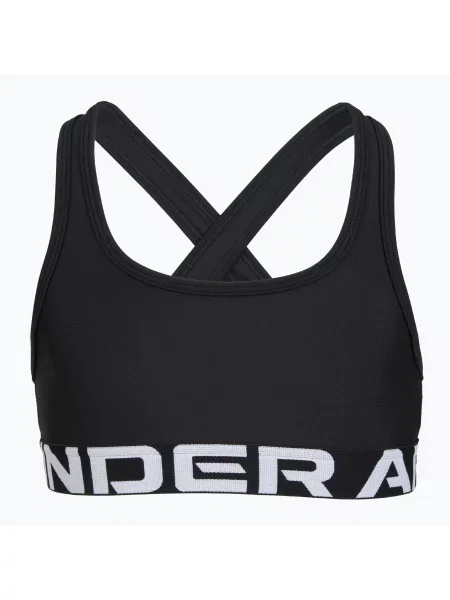 Sutien de antrenament pentru copii Under Armour Crossback black negru