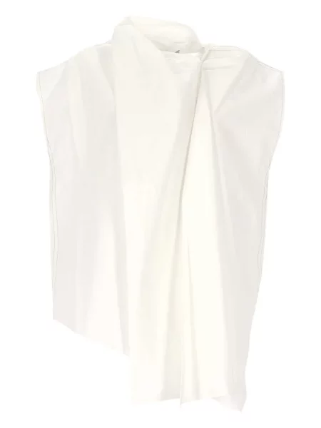 Bluzka Carven drapowana biała