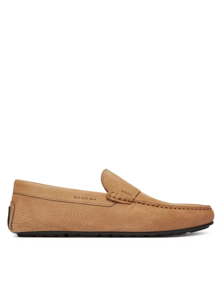 Мокасини BOSS Noel бежевий