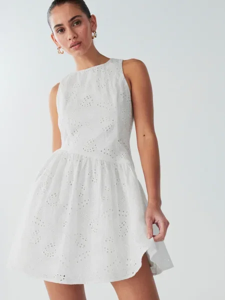 BWLDR Rochie Ember' alb