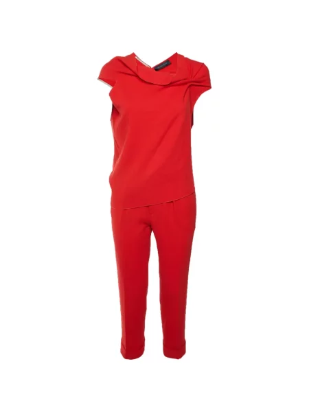 Pantaloni Roland Mouret roșu