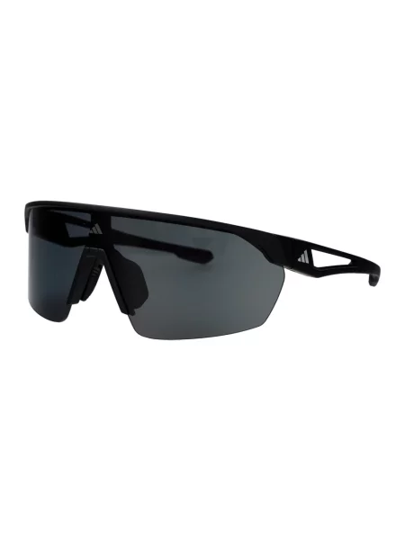 Okulary adidas Sport z lustrzanymi soczewkami czarne