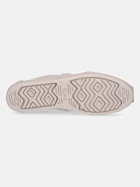 Lapos sarkú klasszikus espadrilles Toms bézs