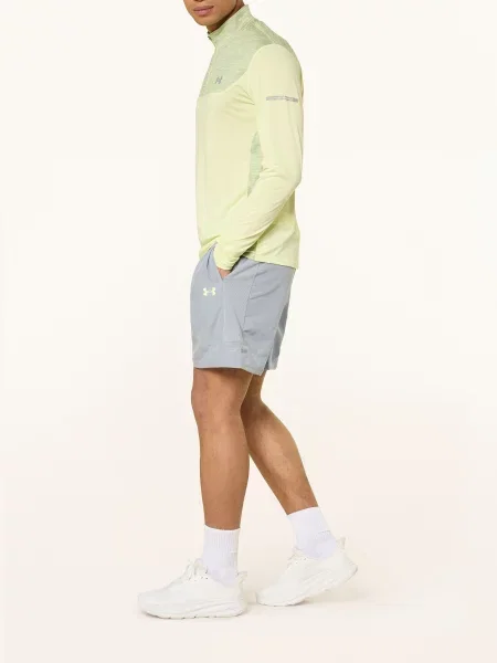 Spodenki treningowe Under Armour Tech Utility steel/fade green szare