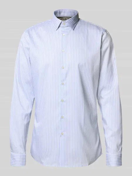 Koszula biznesowa o kroju slim fit z bardzo długim rękawem Jake*s