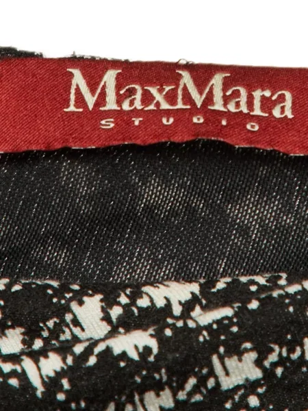 Rochie midi Max Mara din jerseu negru