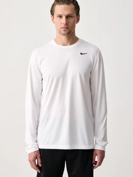 Nike longsleeve treningowy damski Dri-FIT biała