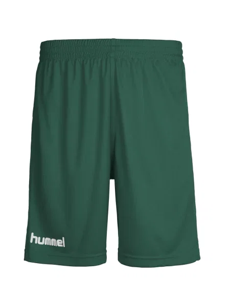 Spodenki sportowe dziecięce Hummel Core Kids Poly Shorts zielone