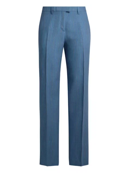 Pantaloni Etro cu dungi albastru