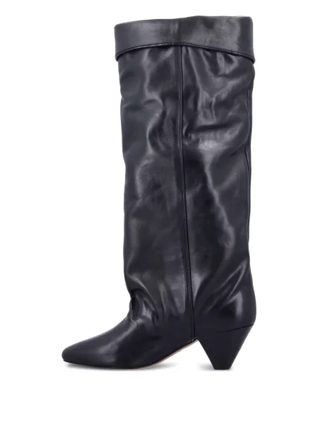 Botine Isabel Marant din piele negru