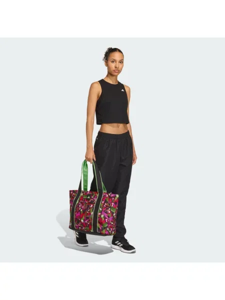 Torba adidas Farm Bowling czarno‑liliowa czarna