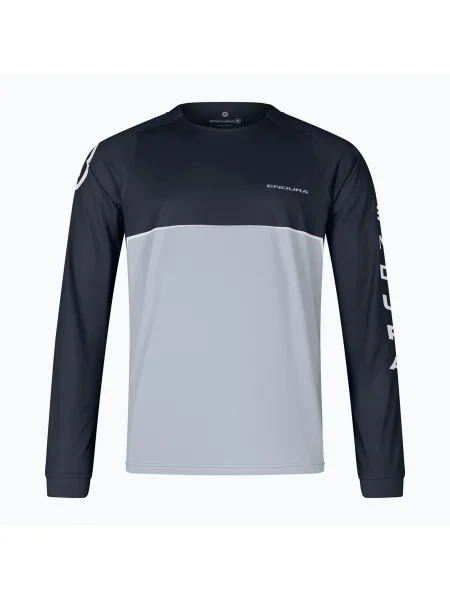 Tricou mânecă lungă Endura cu imagine negru