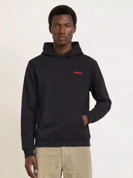 Napapijri Mikina S Kapucí B-Sweat / červená / modrá černá