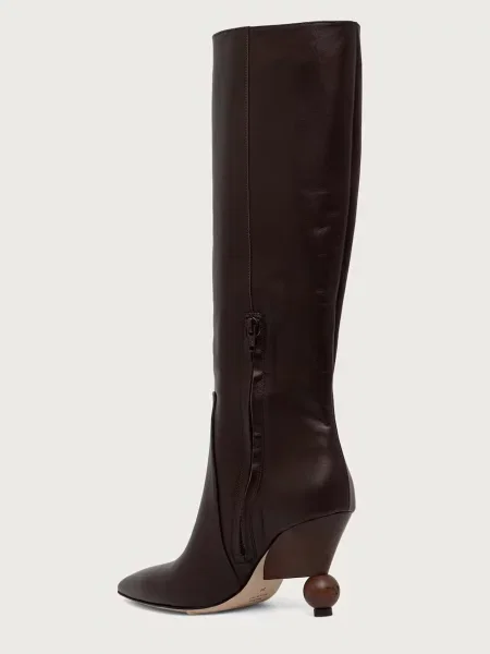 Кожаные сапоги Weekend Max Mara