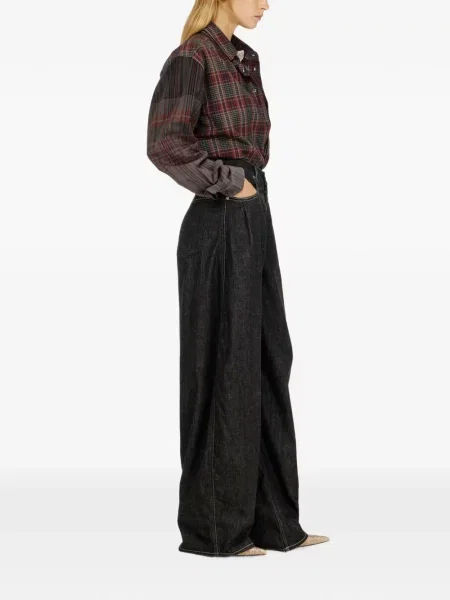 Blugi cu picior larg Diesel negru