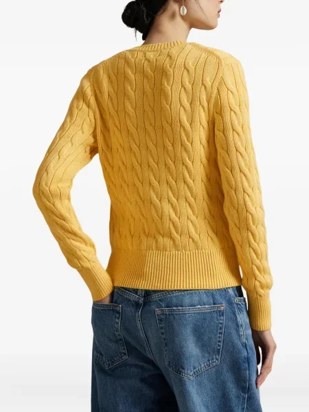 Căciulă Polo Ralph Lauren cu broderie tricotate de costum albastru