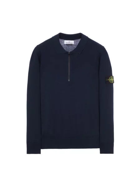 Bluza Stone Island z kamieniami niebieska