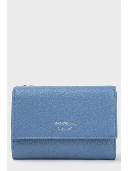 Кошелек Emporio Armani голубой