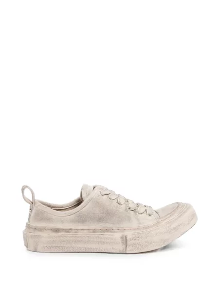 Sneakerși Ann Demeulemeester zdrențuiți alb