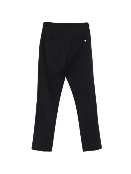Pantaloni Liu Jo cu model herringbone albastru