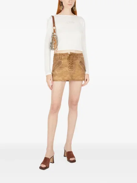 Tricou Guess cu aplicații alb
