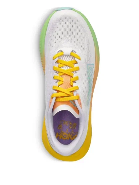 Sneakerși Hoka cu gradient alb
