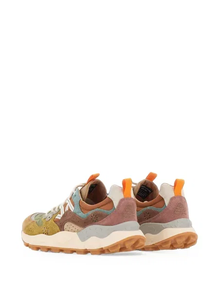 Φλοράλ sneakers Flower Mountain καφέ