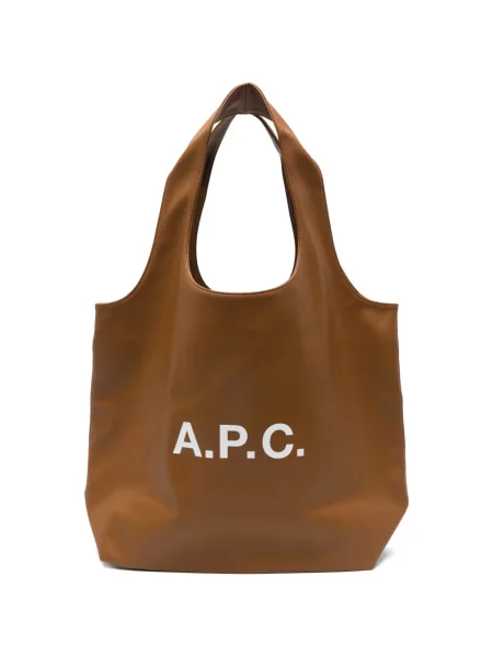Geantă shopper A.p.c. maro