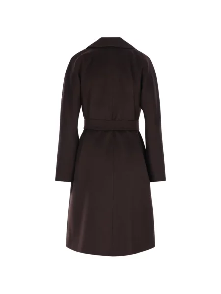Cu centură palton Max Mara maro