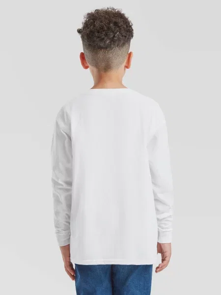 Tricou copii Fruit Of The Loom alb
