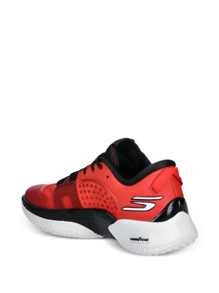 Sneakerși Skechers roșu