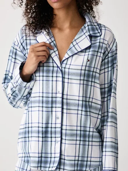 Пижама Tommy Hilfiger синьо
