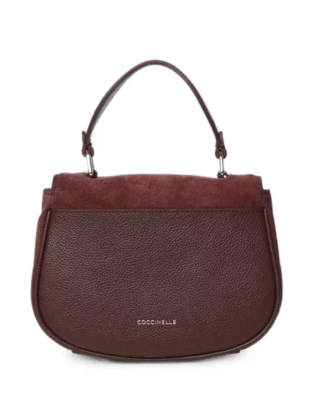 Τσάντα shopper Coccinelle σουέτ καφέ