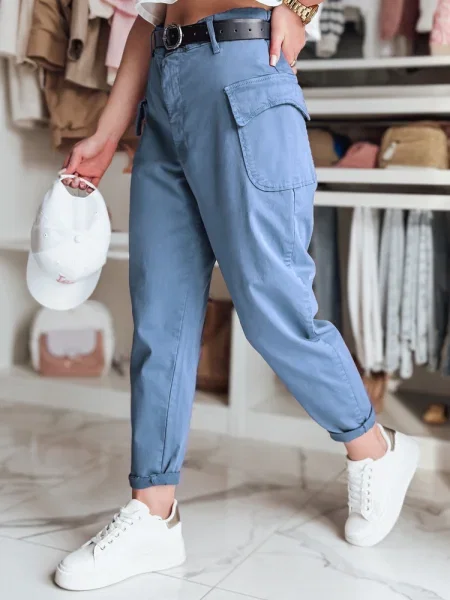 Pantaloni Dstreet alb