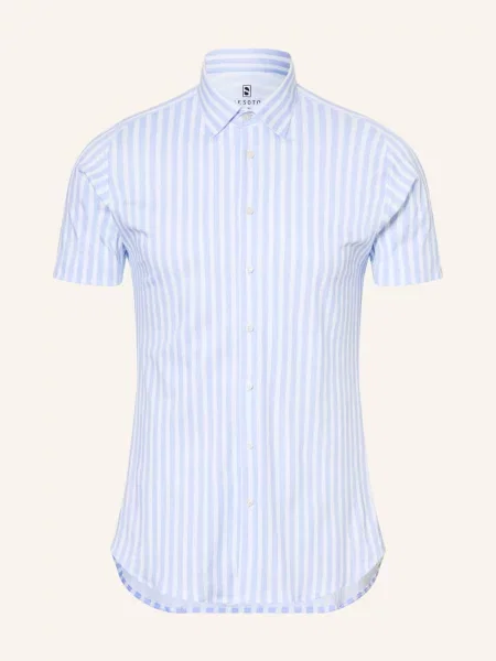 Desoto Košile S Krátkým Rukávem Slim Fit Z Jersey / tmavě modrá bílá