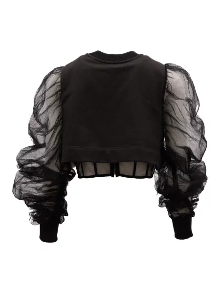 Top Alexander Mcqueen czarny
