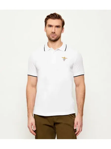 Aeronautica Militare Polo alb