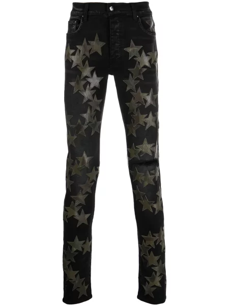 Skinny fit traperice Amiri crna