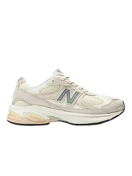 Sneakersy New Balance skórzane beżowe