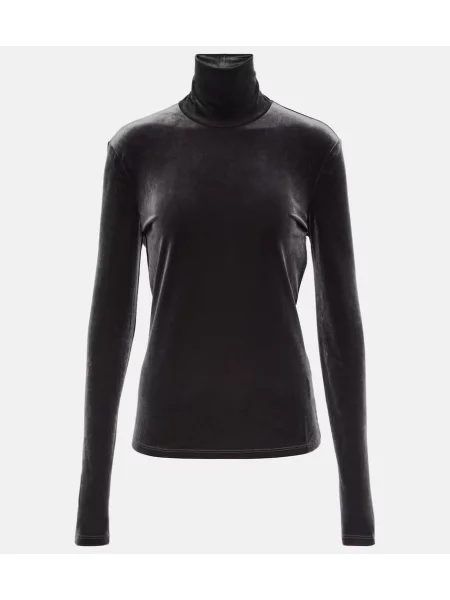Heláncă Proenza Schouler de catifea alb