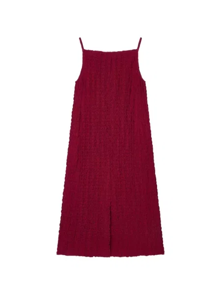 Rochie midi Tomboy cu legături roșu