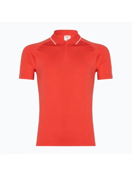 Olcsóbban. Férfi póló Wilson Team Seamless Polo infrared. Méret: M piros