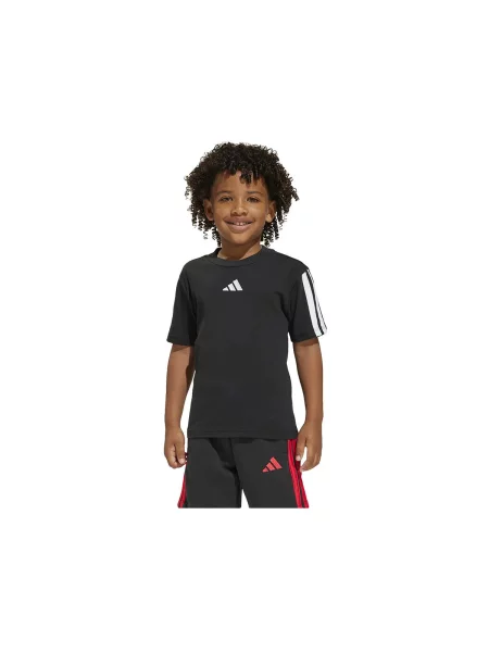 Scurt tricou Adidas cu mâneci scurte negru