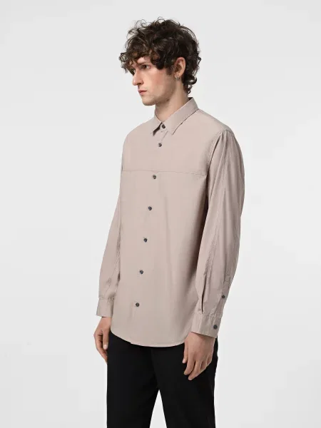 Рубашка Armani Exchange бежевая
