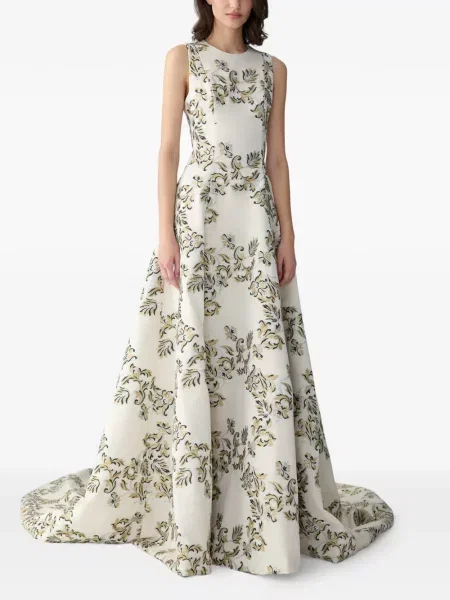 Sukienka Carolina Herrera żakardowa