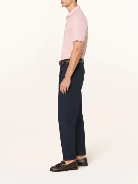 Tommy Hilfiger Chino Kalhoty Harlem Relaxed Tapered Fit tmavě modrá