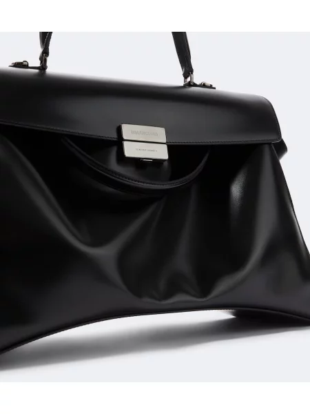 Taška Balenciaga Hourglass čierna