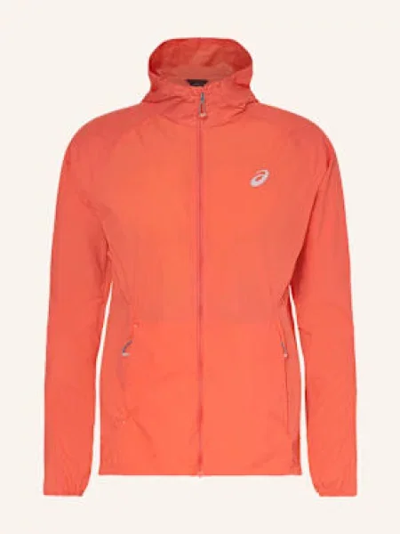 Asics Kurtka Do Biegania Road orange pomarańczowa