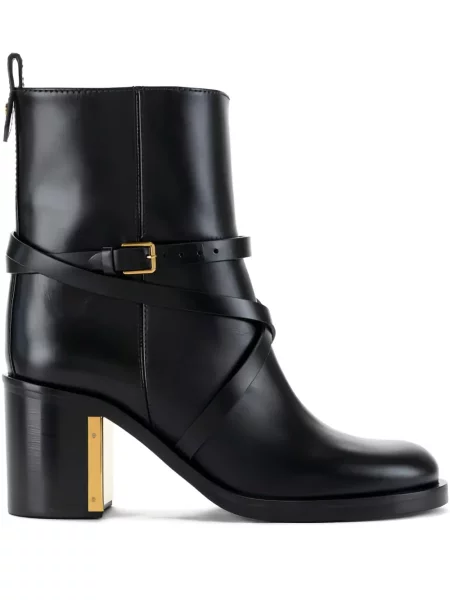 Botine Elisabetta Franchi cu cataramă negru