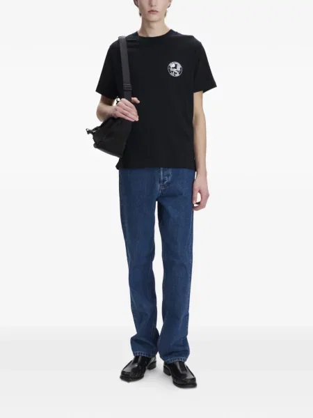 Tricou A.p.c. cu imagine negru